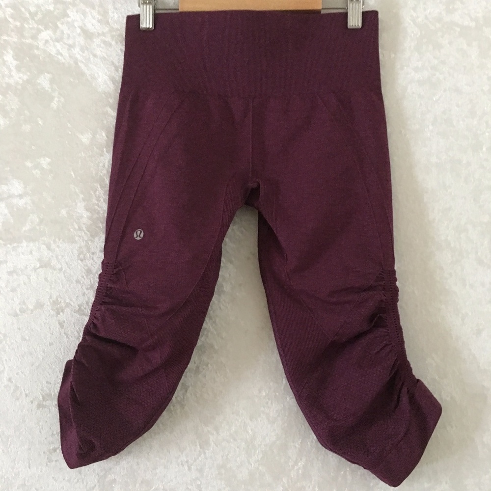 Lululemon Pants Crop "In The Flow" Size 6